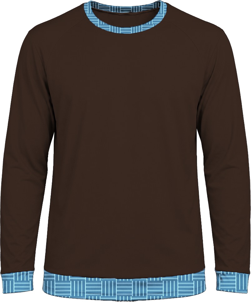 19Ten Ladies Crew Neck T-shirt, Raglan Long Sleeve, Birdseye - Image 9