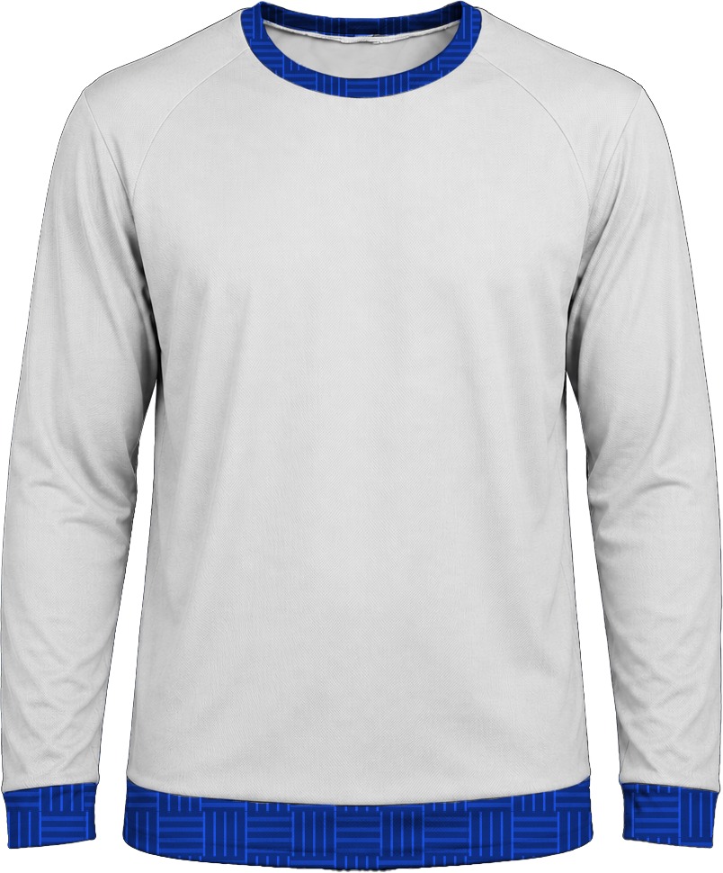 19Ten Ladies Crew Neck T-shirt, Raglan Long Sleeve, Reverse Birdseye