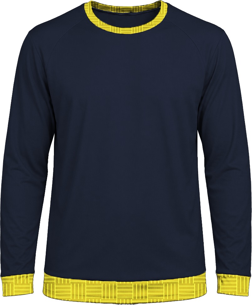 19Ten Ladies Crew Neck T-shirt, Raglan Long Sleeve, Reverse Birdseye - Image 14