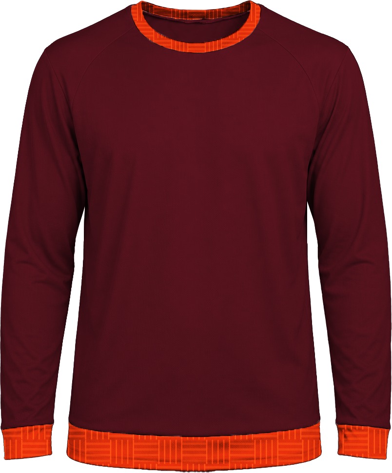 19Ten Ladies Crew Neck T-shirt, Raglan Long Sleeve, Reverse Birdseye - Image 15
