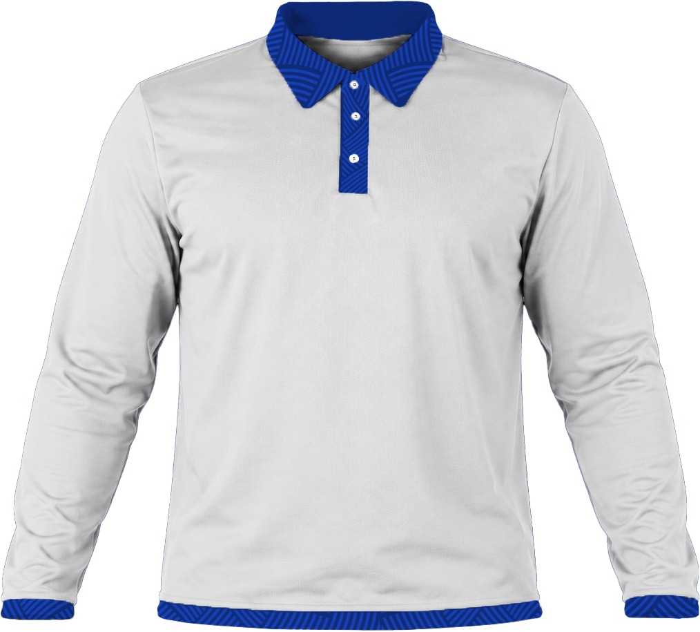 19Ten Ladies Golf Shirt, Fitted Long Sleeve, Birdseye