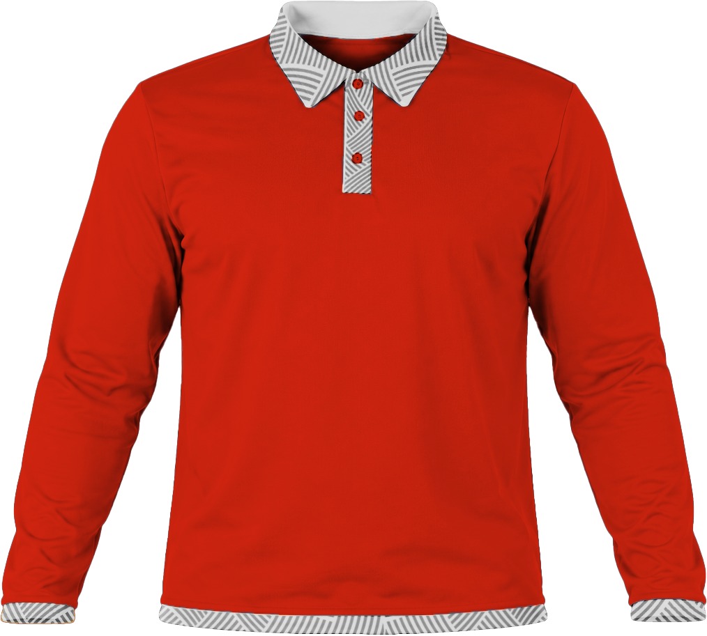 19Ten Ladies Golf Shirt, Fitted Long Sleeve, Birdseye - Image 17