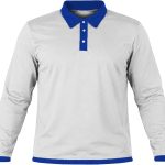 19Ten Ladies Golf Shirt, Fitted Long Sleeve, Reverse Birdseye
