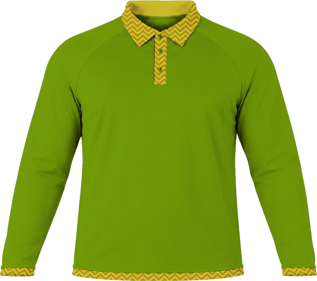 19Ten Ladies Golf Shirt, Raglan Long Sleeve, Birdseye - Image 14