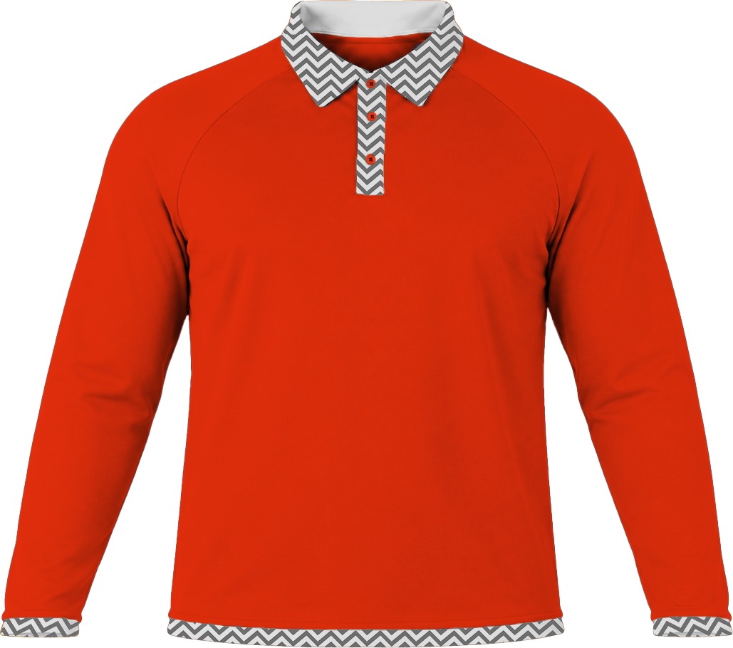 19Ten Ladies Golf Shirt, Raglan Long Sleeve, Birdseye - Image 16