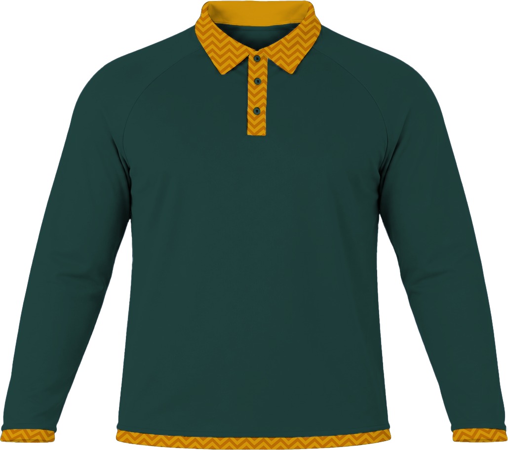 19Ten Ladies Golf Shirt, Raglan Long Sleeve, Birdseye - Image 2