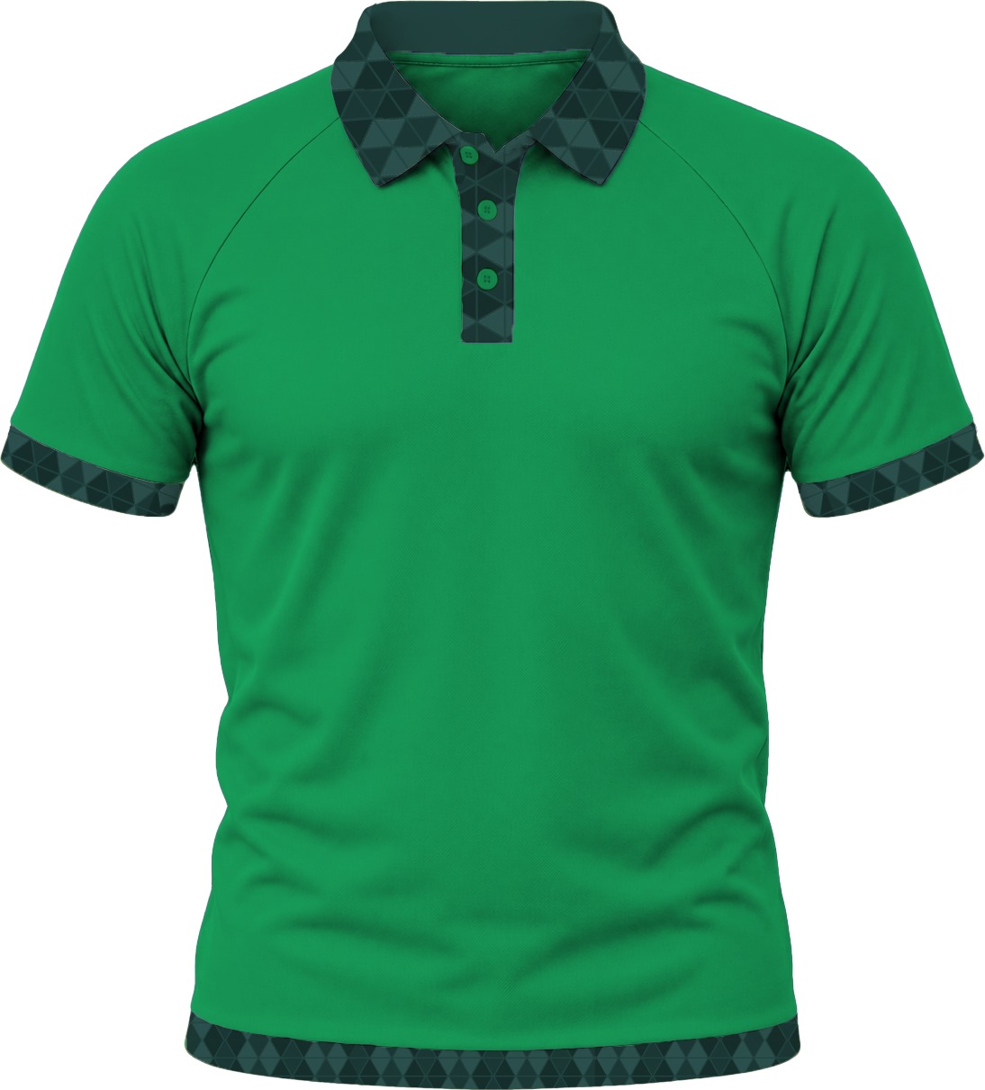 19Ten Ladies Golf Shirt, Raglan Short Sleeve, Birdseye - Image 5