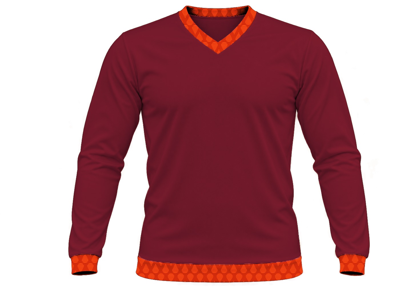 19Ten Ladies V-Neck T-shirt, Fitted Long Sleeve, Birdseye - Image 19