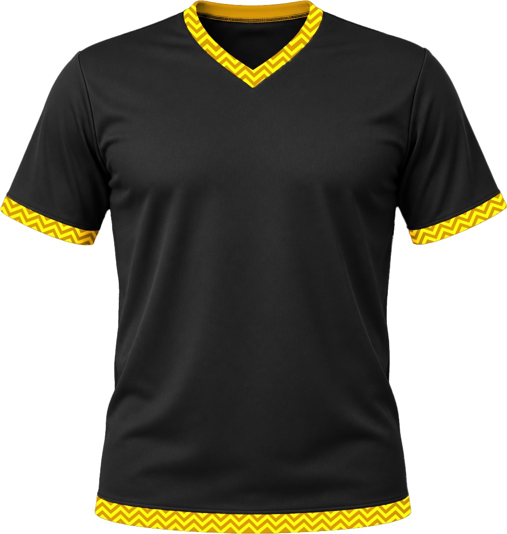 19Ten Ladies V-Neck T-shirt, Fitted Short Sleeve, Birdseye - Image 3