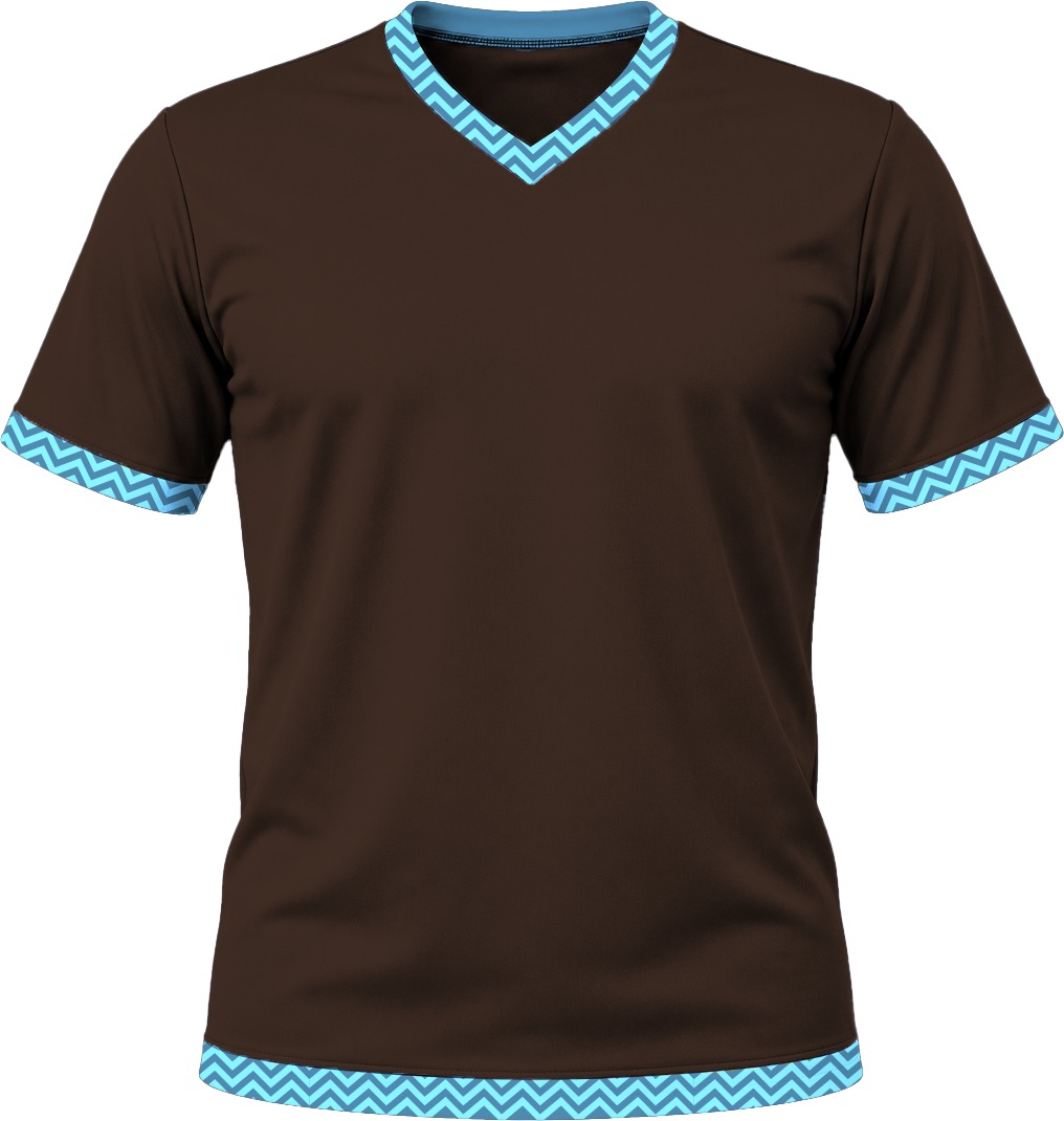 19Ten Ladies V-Neck T-shirt, Fitted Short Sleeve, Birdseye - Image 6