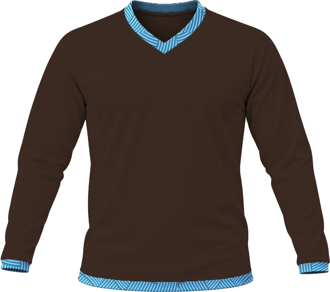 19Ten Ladies V-Neck T-shirt, Raglan Long Sleeve, Birdseye - Image 3