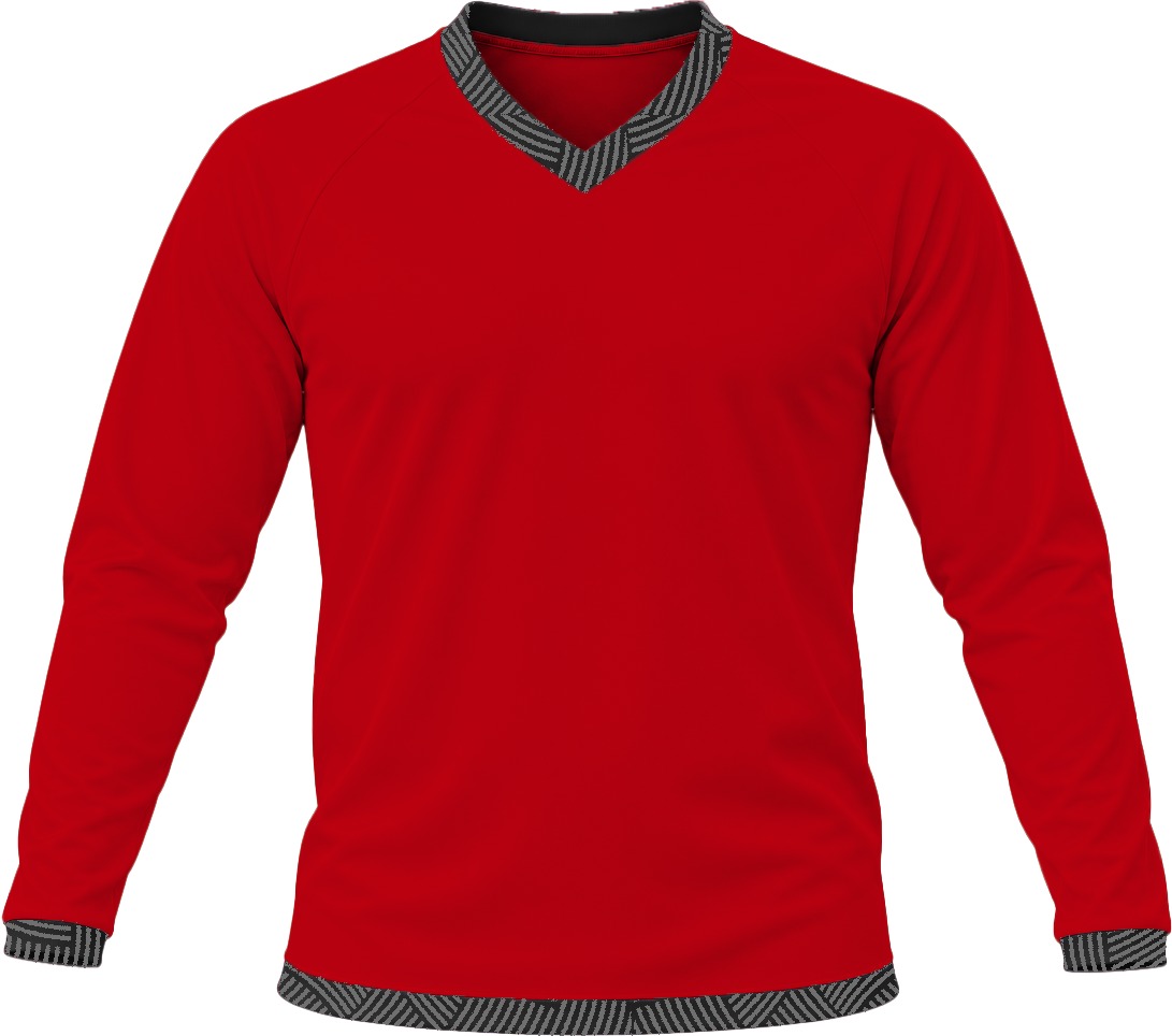19Ten Ladies V-Neck T-shirt, Raglan Long Sleeve, Reverse Birdseye - Image 16