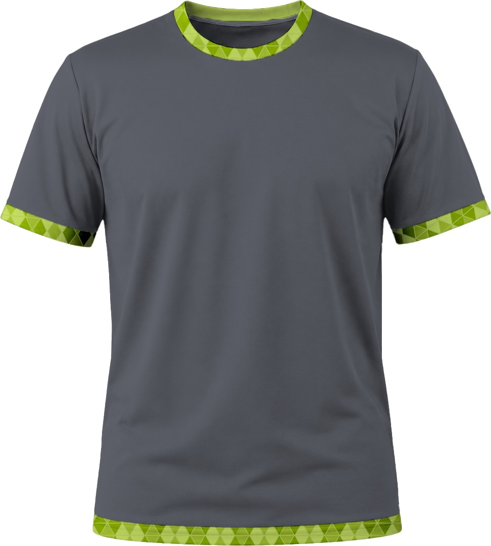 19Ten Unisex Crew Neck T-shirt, Fitted Short Sleeve, Birdseye - Image 3