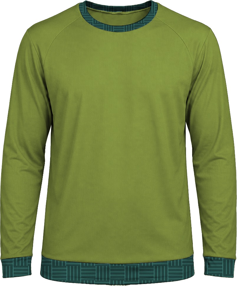 19Ten Unisex Crew Neck T-shirt, Raglan Long Sleeve, Birdseye - Image 11