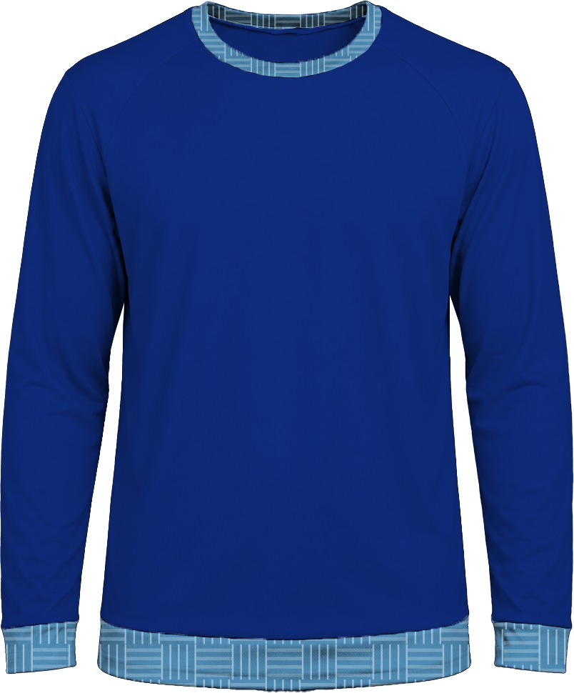 19Ten Unisex Crew Neck T-shirt, Raglan Long Sleeve, Birdseye - Image 12