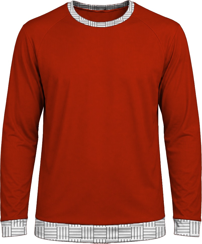 19Ten Unisex Crew Neck T-shirt, Raglan Long Sleeve, Birdseye - Image 13