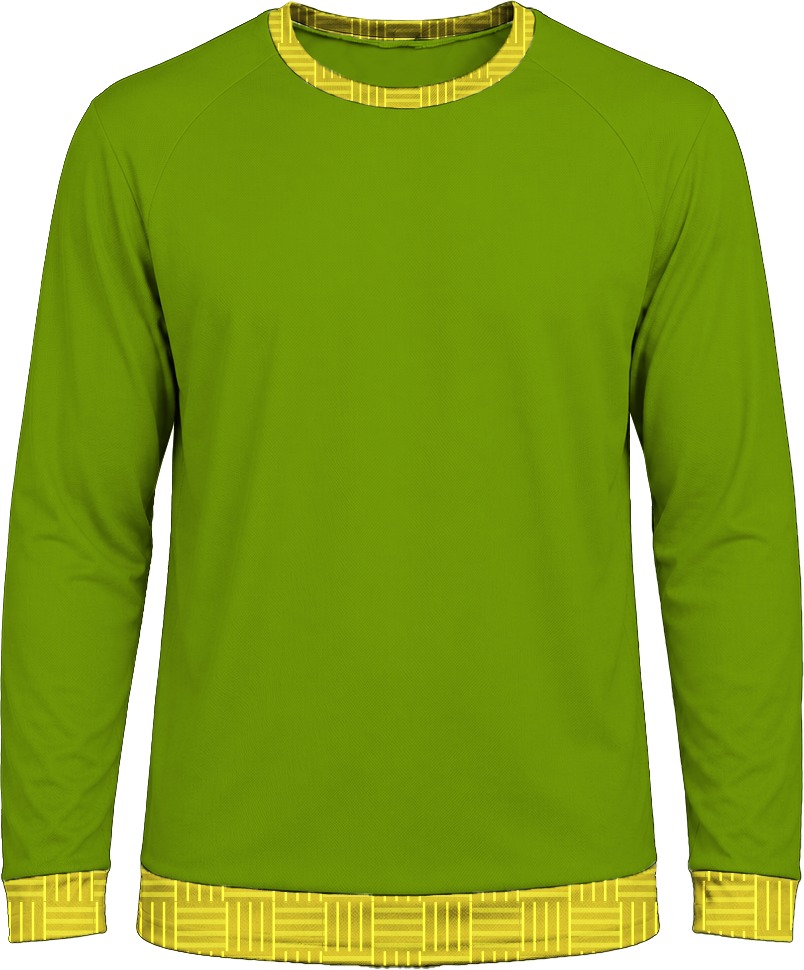 19Ten Unisex Crew Neck T-shirt, Raglan Long Sleeve, Birdseye - Image 17