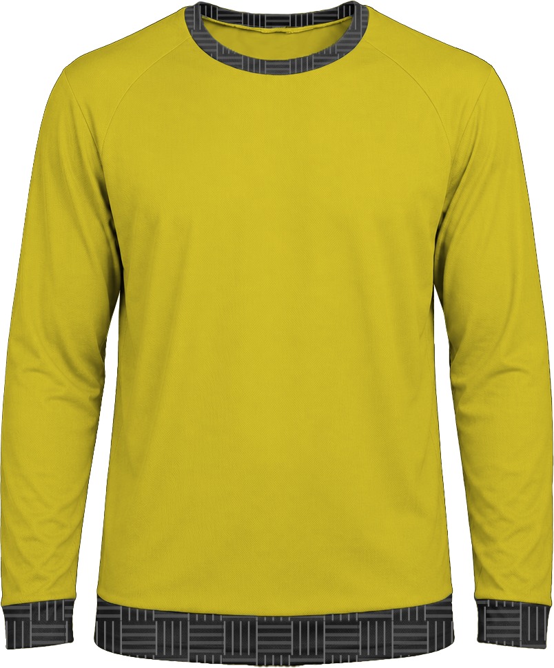 19Ten Unisex Crew Neck T-shirt, Raglan Long Sleeve, Birdseye - Image 18