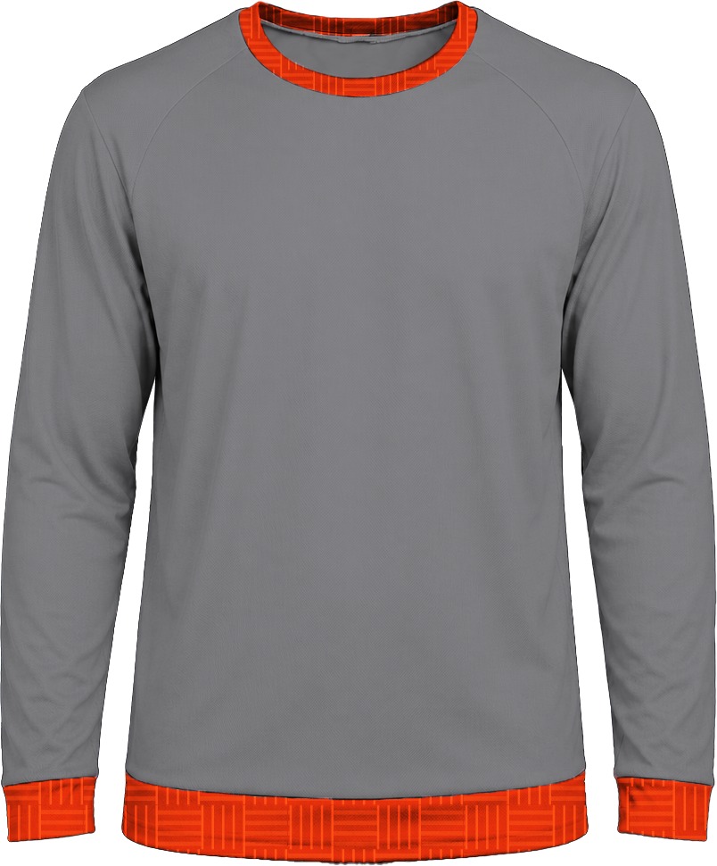 19Ten Unisex Crew Neck T-shirt, Raglan Long Sleeve, Birdseye - Image 6
