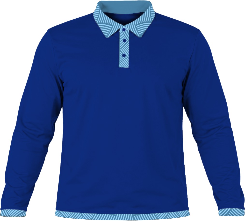 19Ten Unisex Golf Shirt, Fitted Long Sleeve, Birdseye - Image 15