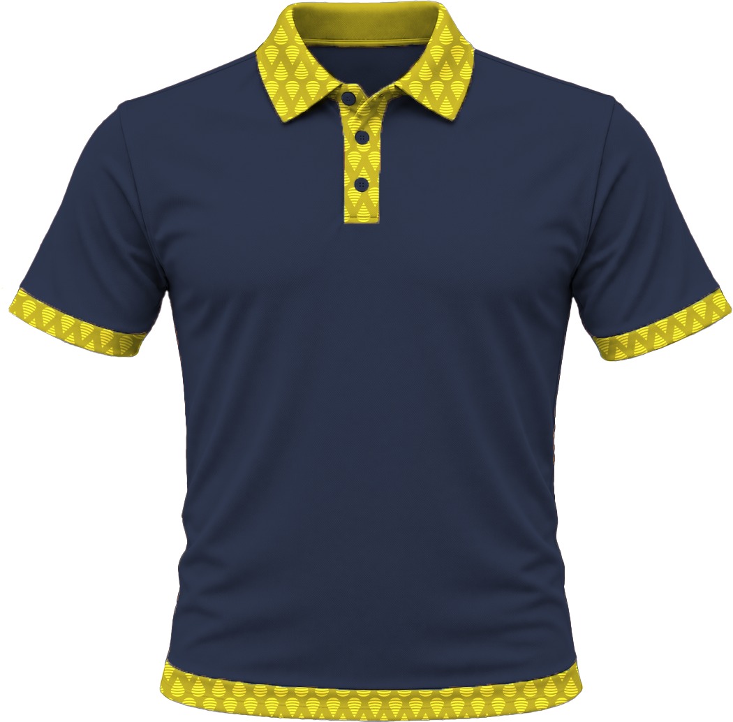 19Ten Unisex Golf Shirt, Fitted Short Sleeve, Birdseye - Image 13