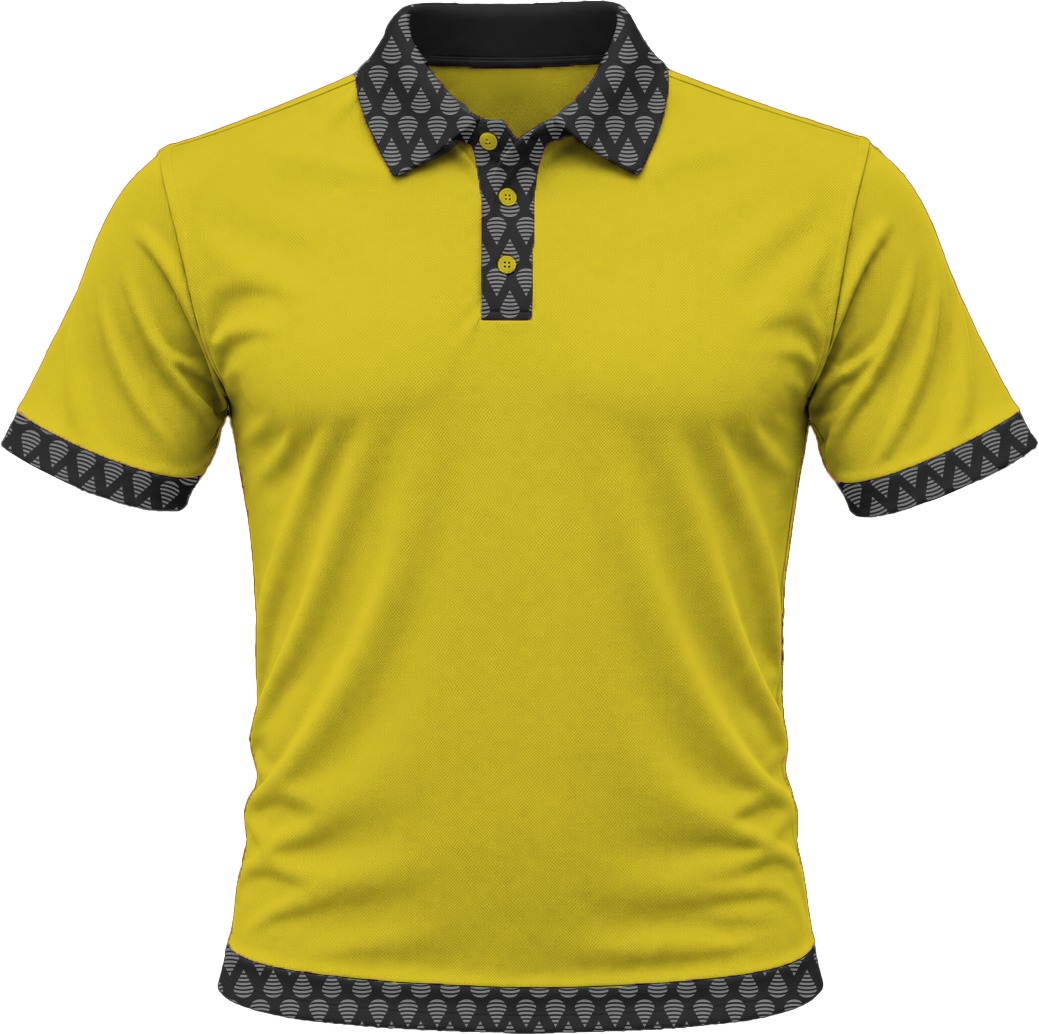 19Ten Unisex Golf Shirt, Fitted Short Sleeve, Birdseye - Image 18