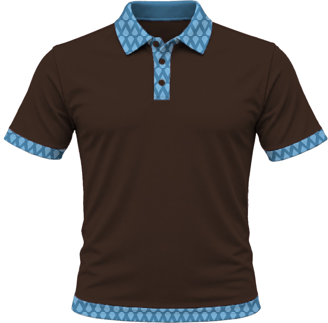 19Ten Unisex Golf Shirt, Fitted Short Sleeve, Birdseye - Image 4