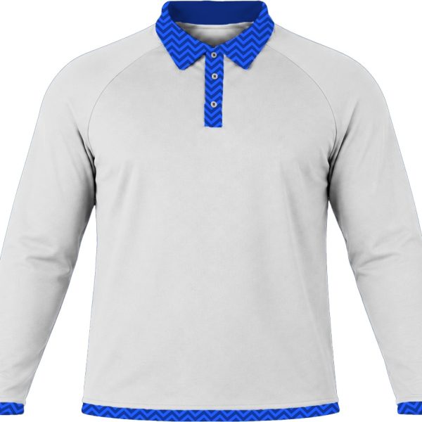 19Ten Unisex Golf Shirt, Raglan Long Sleeve, Birdseye