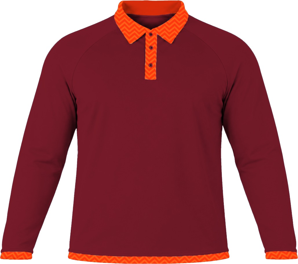 19Ten Unisex Golf Shirt, Raglan Long Sleeve, Birdseye - Image 12