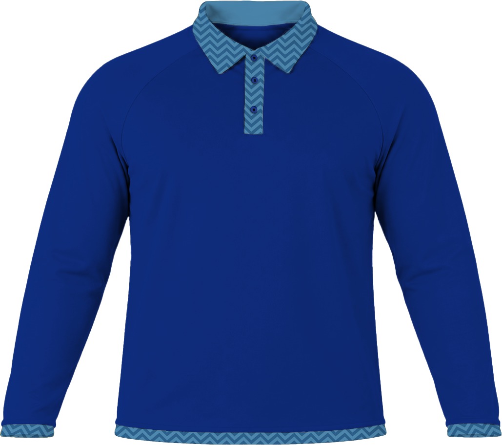 19Ten Unisex Golf Shirt, Raglan Long Sleeve, Birdseye - Image 19