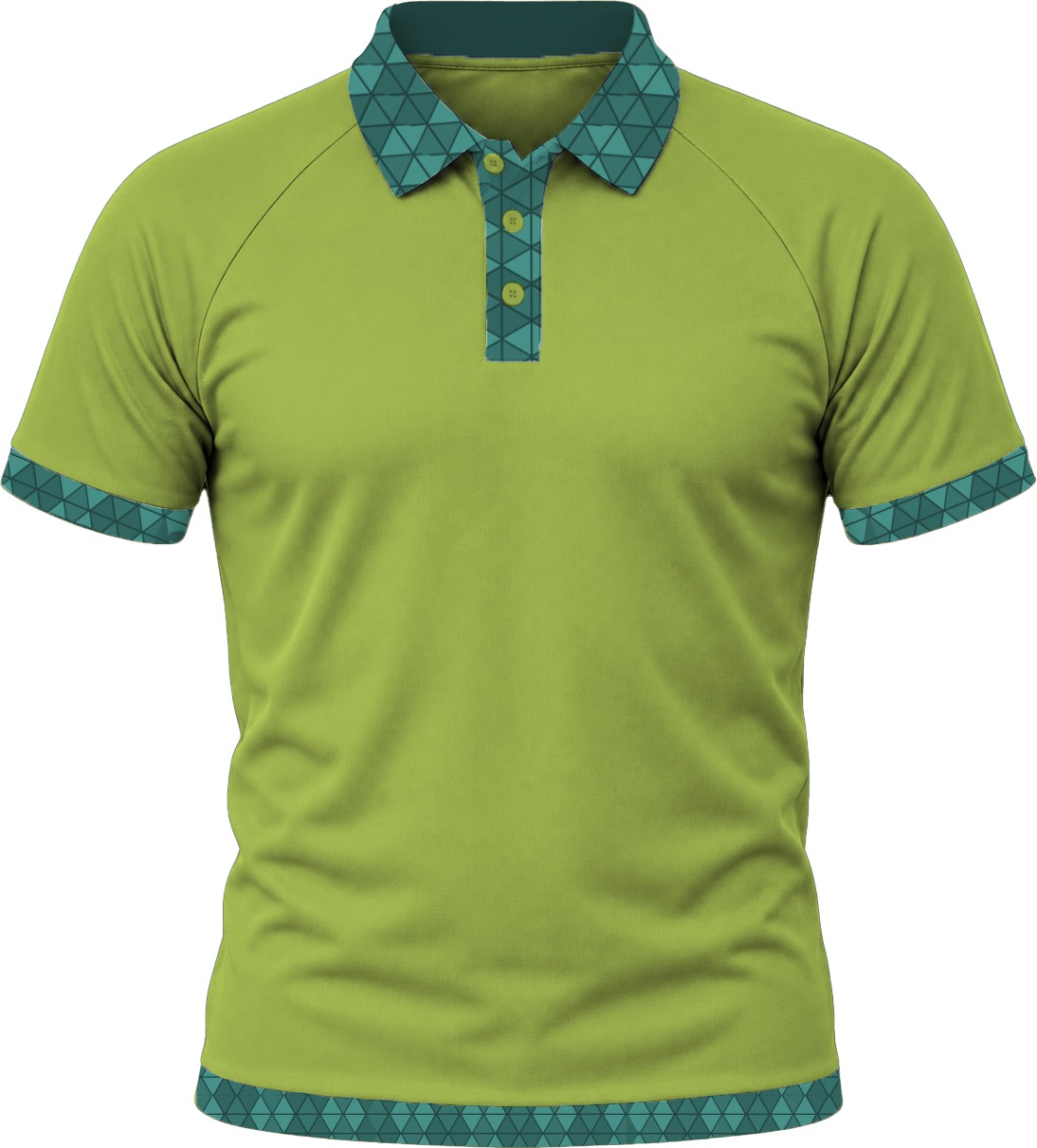 19Ten Unisex Golf Shirt, Raglan Short Sleeve, Birdseye - Image 10