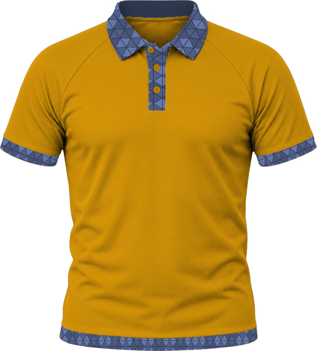 19Ten Unisex Golf Shirt, Raglan Short Sleeve, Birdseye - Image 11