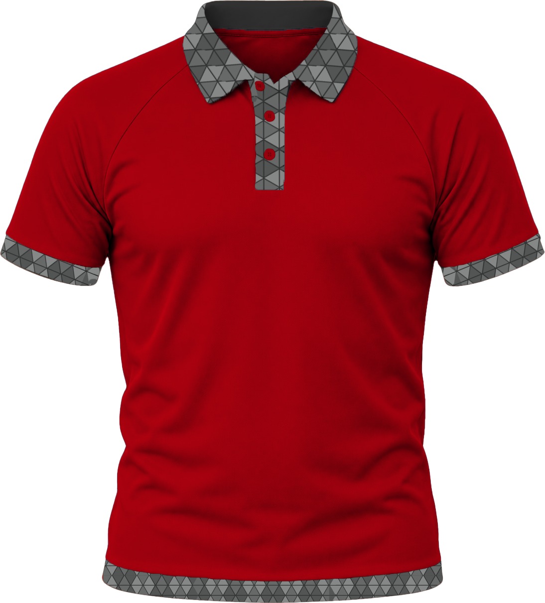 19Ten Unisex Golf Shirt, Raglan Short Sleeve, Birdseye - Image 13