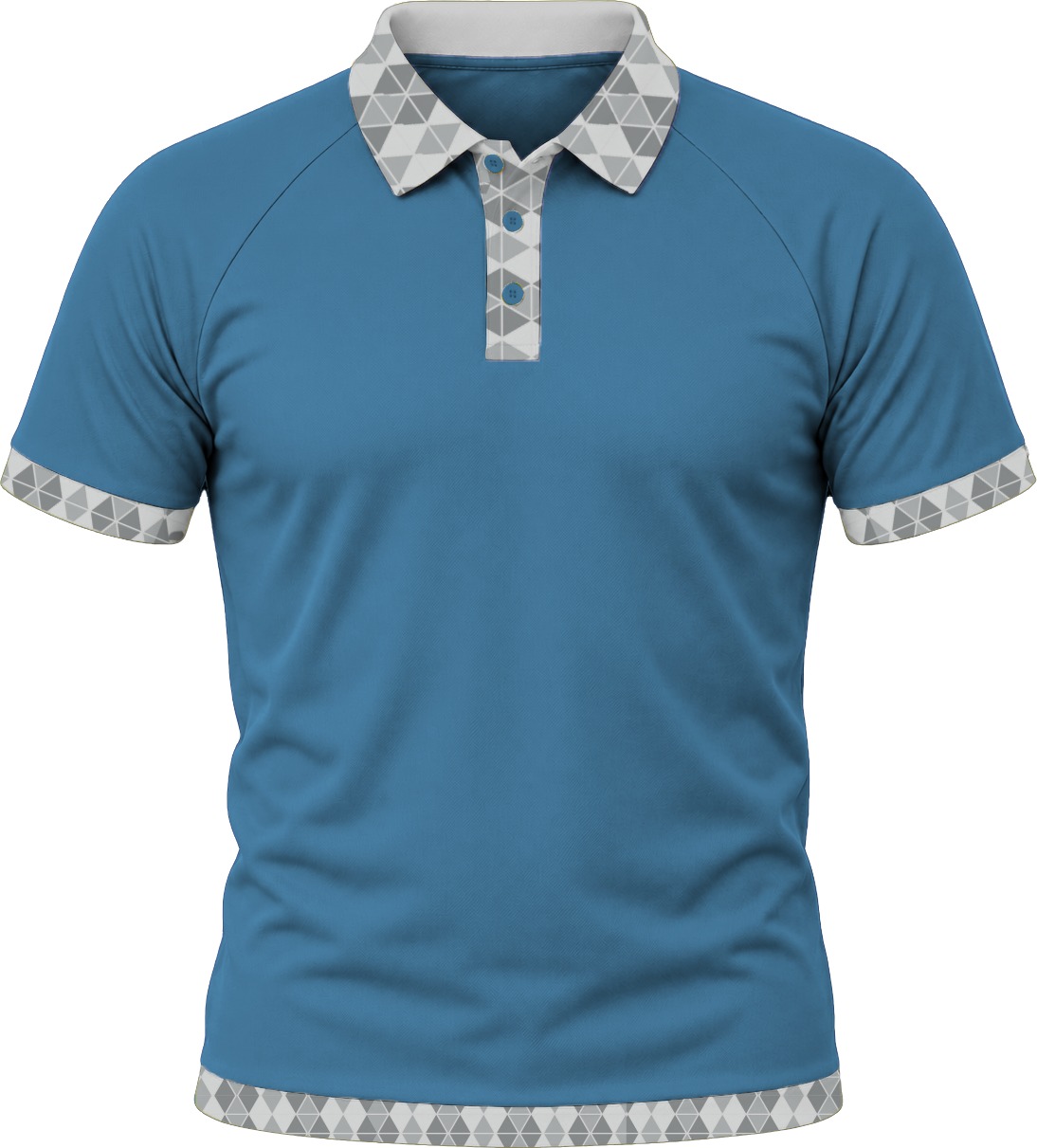19Ten Unisex Golf Shirt, Raglan Short Sleeve, Birdseye - Image 19