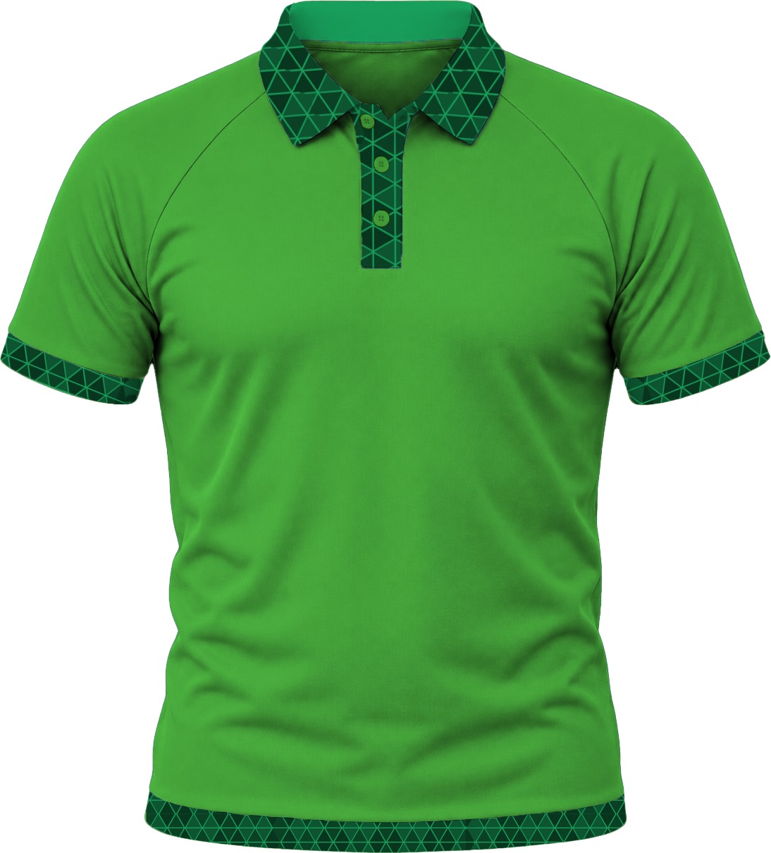 19Ten Unisex Golf Shirt, Raglan Short Sleeve, Birdseye - Image 6
