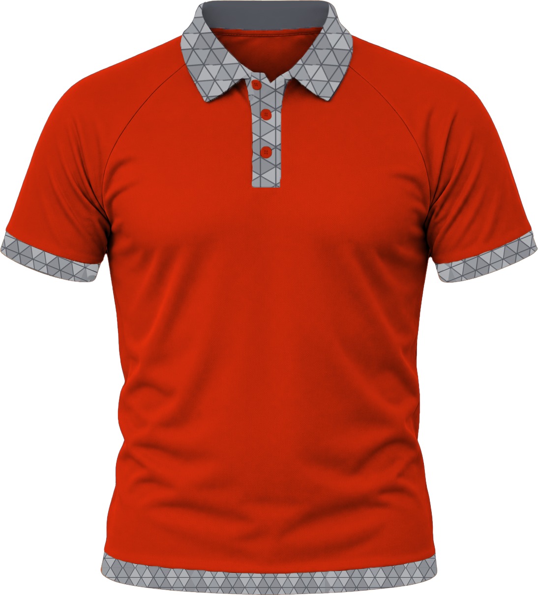 19Ten Unisex Golf Shirt, Raglan Short Sleeve, Birdseye - Image 8