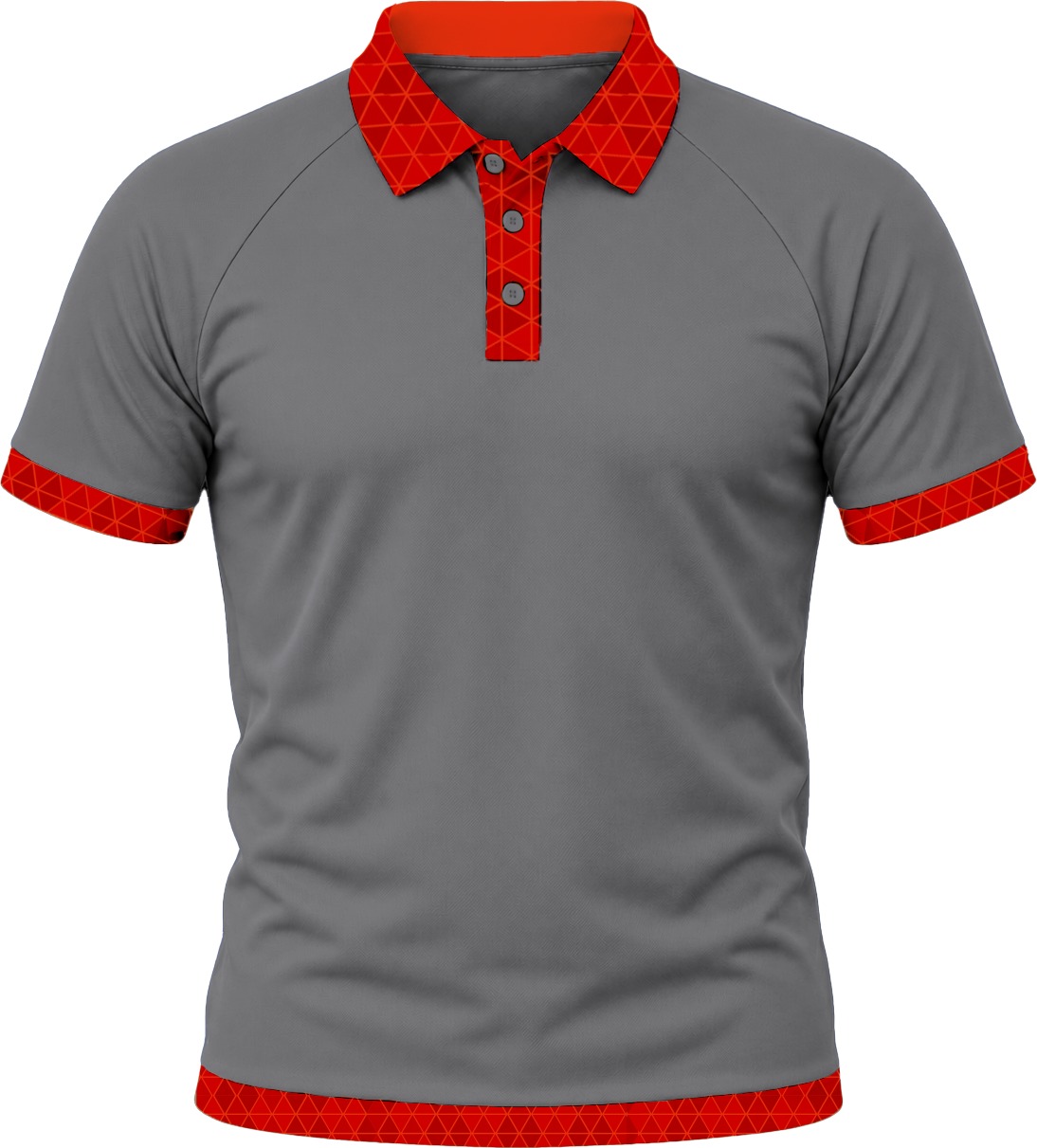 19Ten Unisex Golf Shirt, Raglan Short Sleeve, Birdseye - Image 9