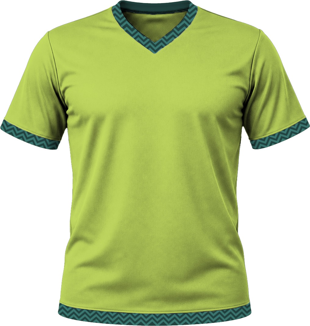19Ten Unisex V-Neck T-shirt, Fitted Short Sleeve, Birdseye - Image 10