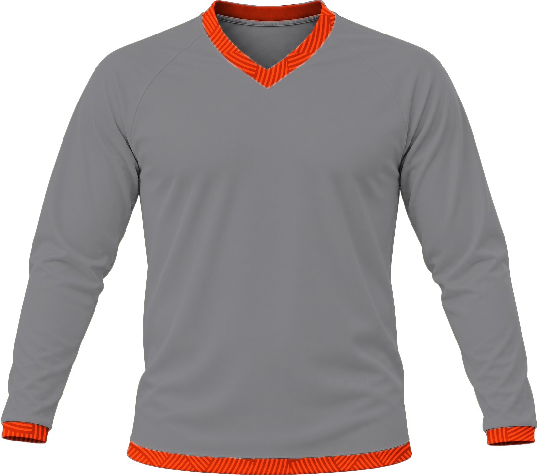 19Ten Unisex V-Neck T-shirt, Raglan Long Sleeve, Birdseye - Image 5