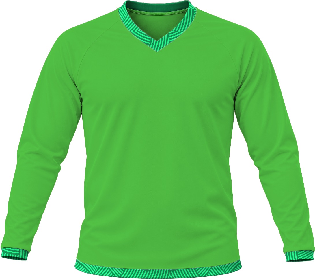 19Ten Unisex V-Neck T-shirt, Raglan Long Sleeve, Birdseye - Image 8