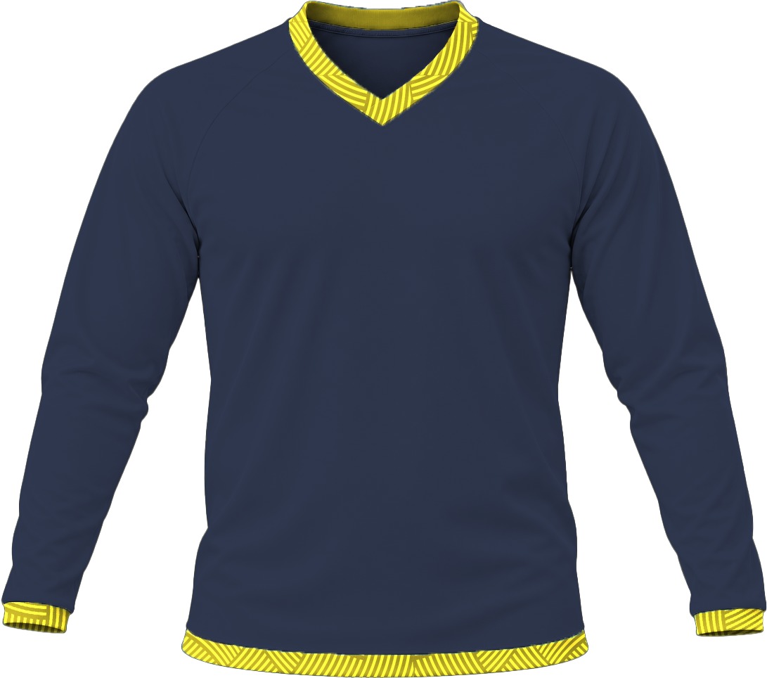 19Ten Unisex V-Neck T-shirt, Raglan Long Sleeve, Reverse Birdseye - Image 13