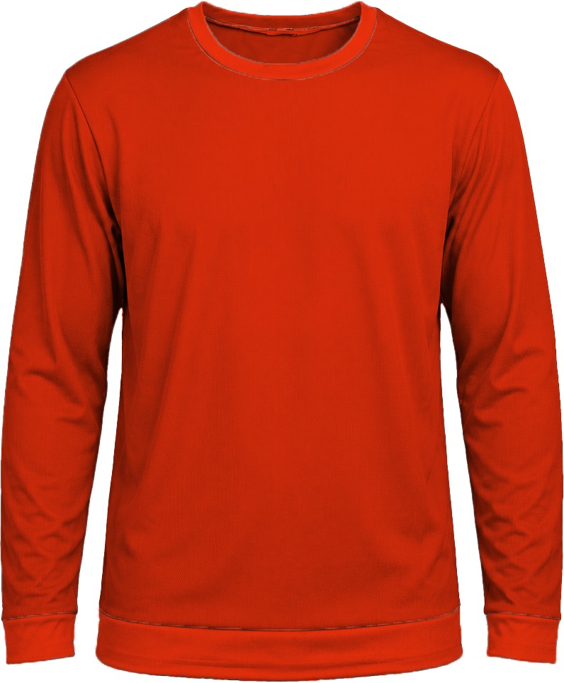+27 Kiddies Crew Neck T-shirt, Fitted Long Sleeve, Birdseye - Image 11