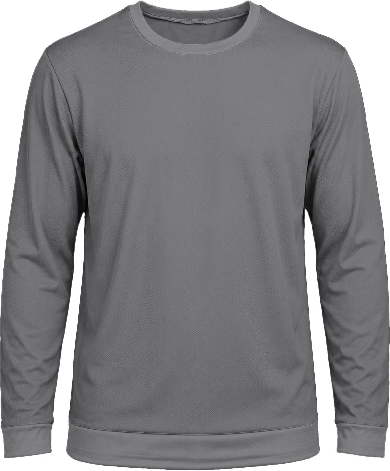 +27 Kiddies Crew Neck T-shirt, Fitted Long Sleeve, Birdseye - Image 16