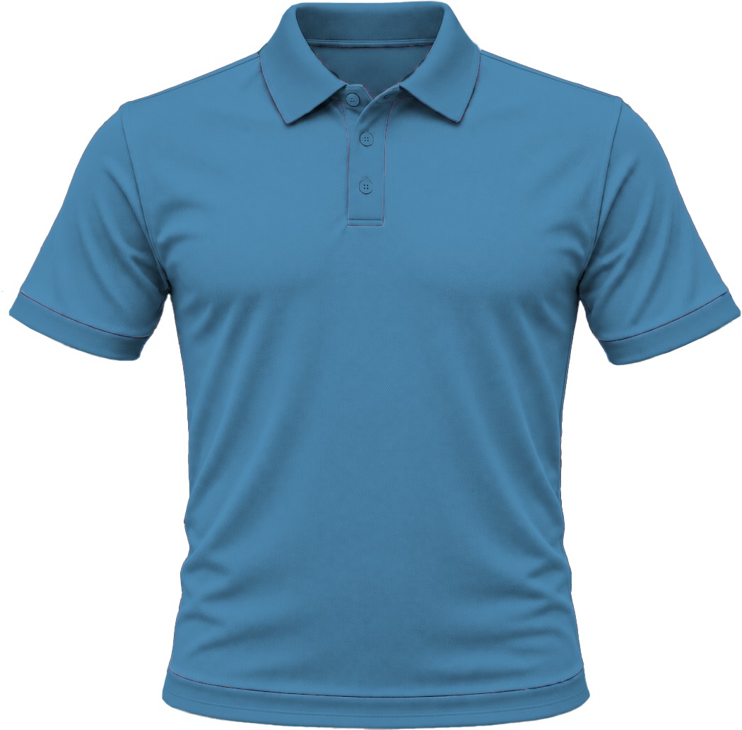 +27 Kiddies Golf Shirt, Fitted Short Sleeve, Birdseye - Image 16