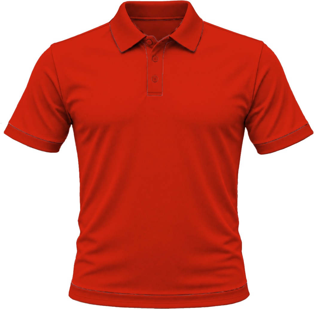 +27 Kiddies Golf Shirt, Fitted Short Sleeve, Birdseye - Image 4