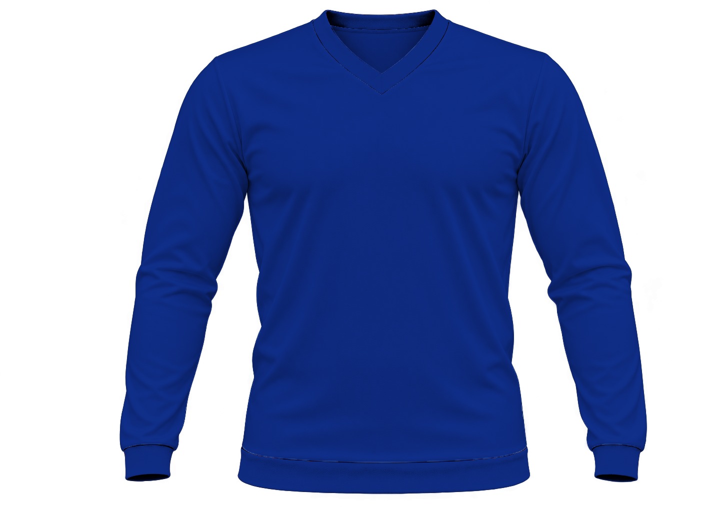 +27 Kiddies V-Neck T-shirt, Fitted Long Sleeve, Birdseye - Image 15