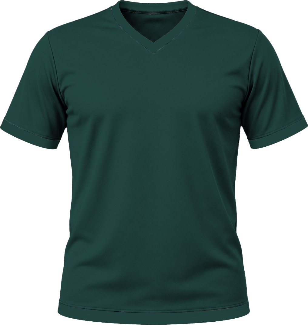 +27 Kiddies V-Neck T-shirt, Fitted Short Sleeve, Birdseye - Image 10