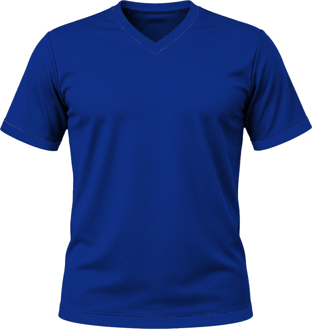 +27 Kiddies V-Neck T-shirt, Fitted Short Sleeve, Birdseye - Image 12