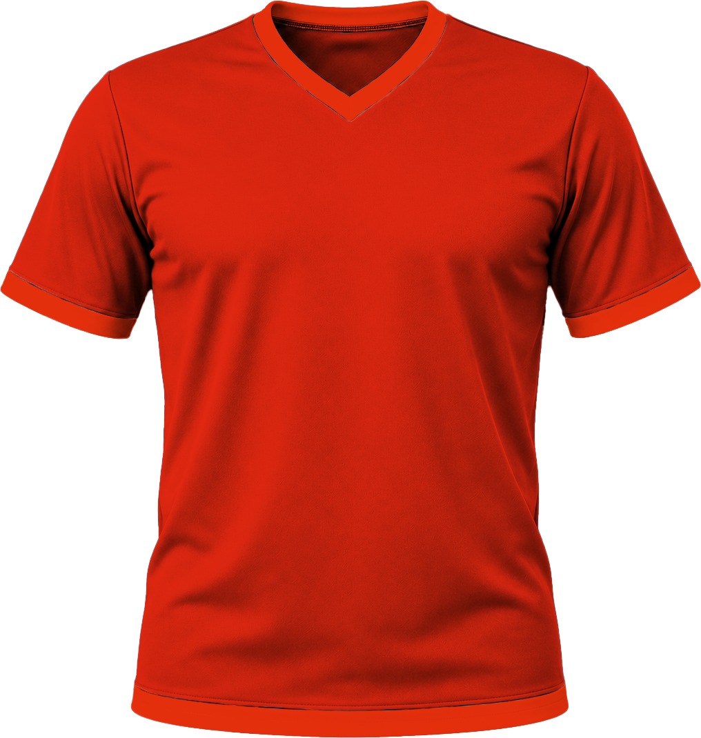 +27 Kiddies V-Neck T-shirt, Fitted Short Sleeve, Birdseye - Image 19