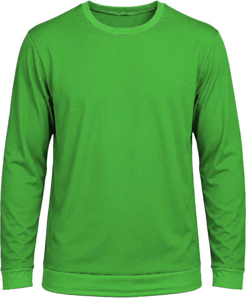 +27 Ladies Crew Neck T-shirt, Fitted Long Sleeve, Birdseye - Image 6